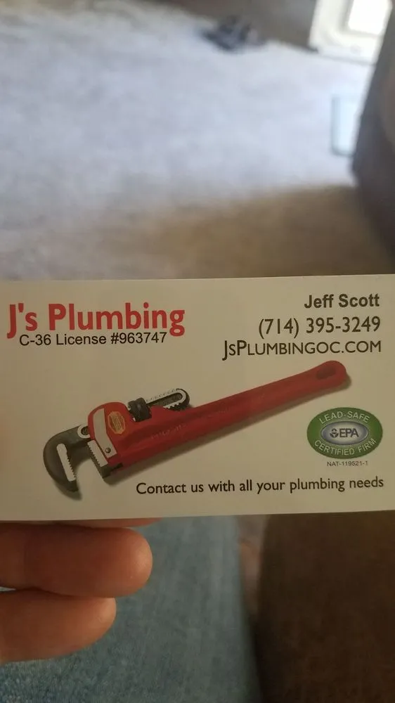 Slide of J's Plumbing