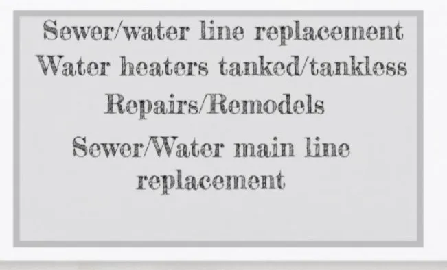 Slide of JSP Plumbing