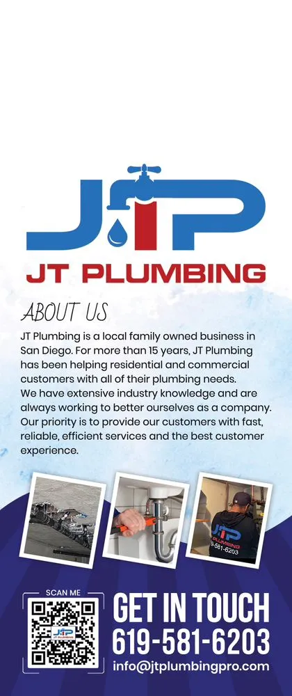 Slide of JT Plumbing