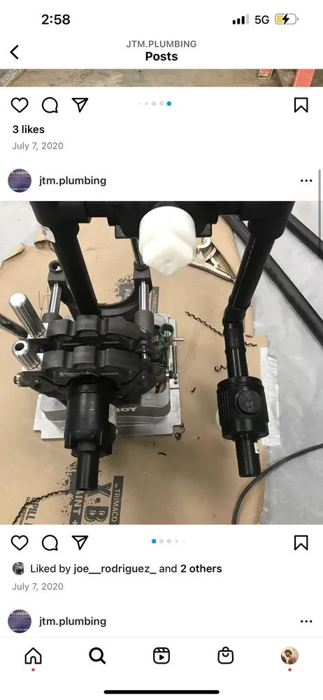 Slide of JTM Plumbing