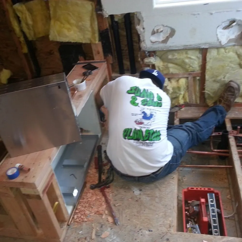 Slide of Juan G and Sons Plumbing