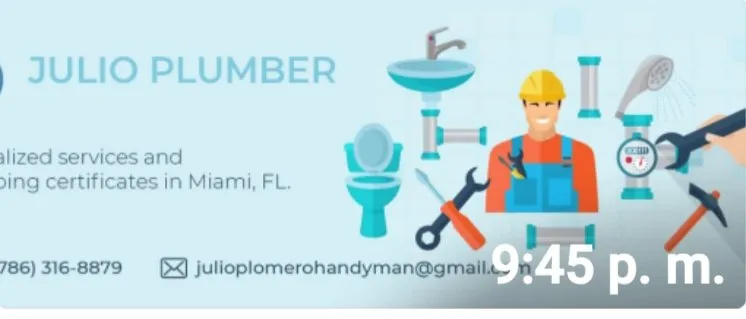 Slide of Julio Plumber