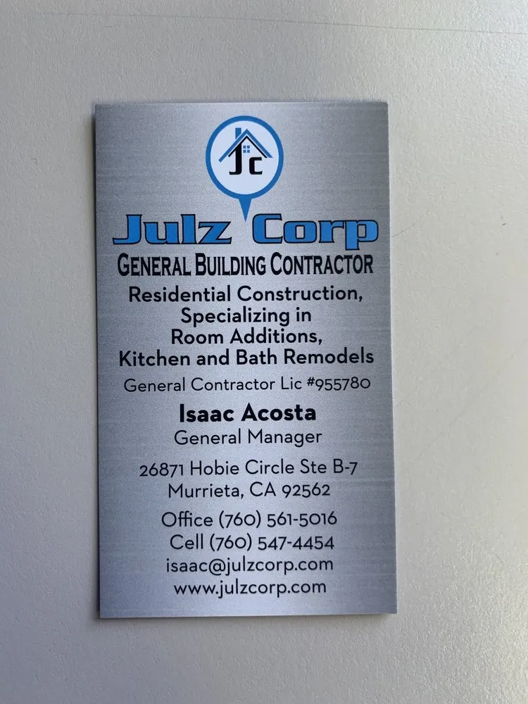 Slide of Julz Corporation