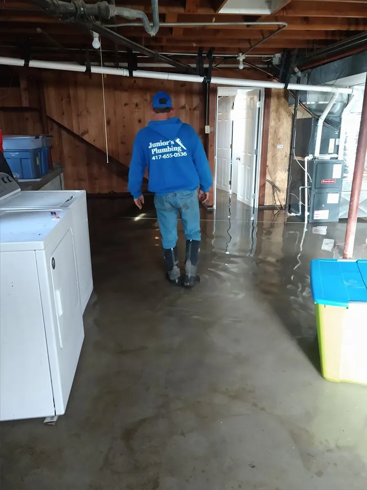 Expert water heater service for homes in Springfield, MO by Junior's Plumbing