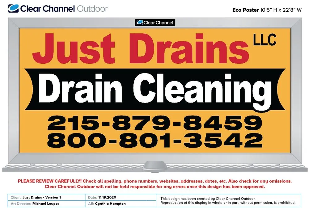 Slide of Just Drains