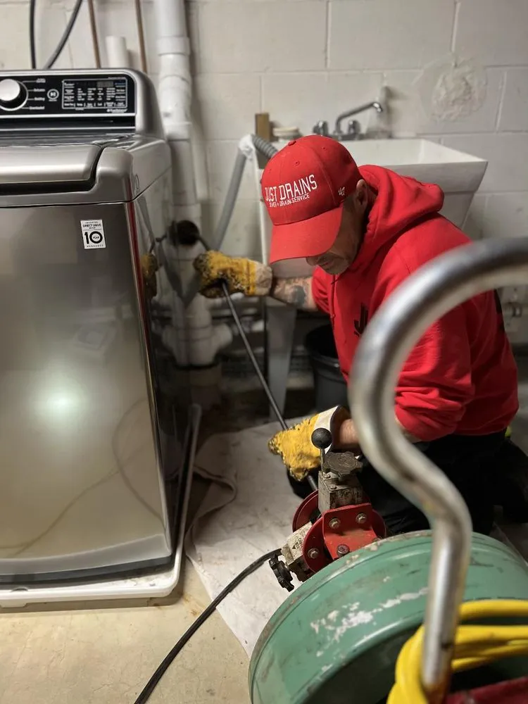 Slide of Just Drains Sewer & Drain Service