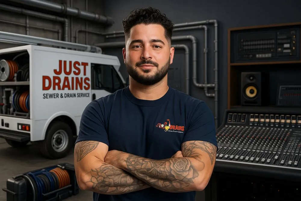 Slide of Just Drains Sewer & Drain Service