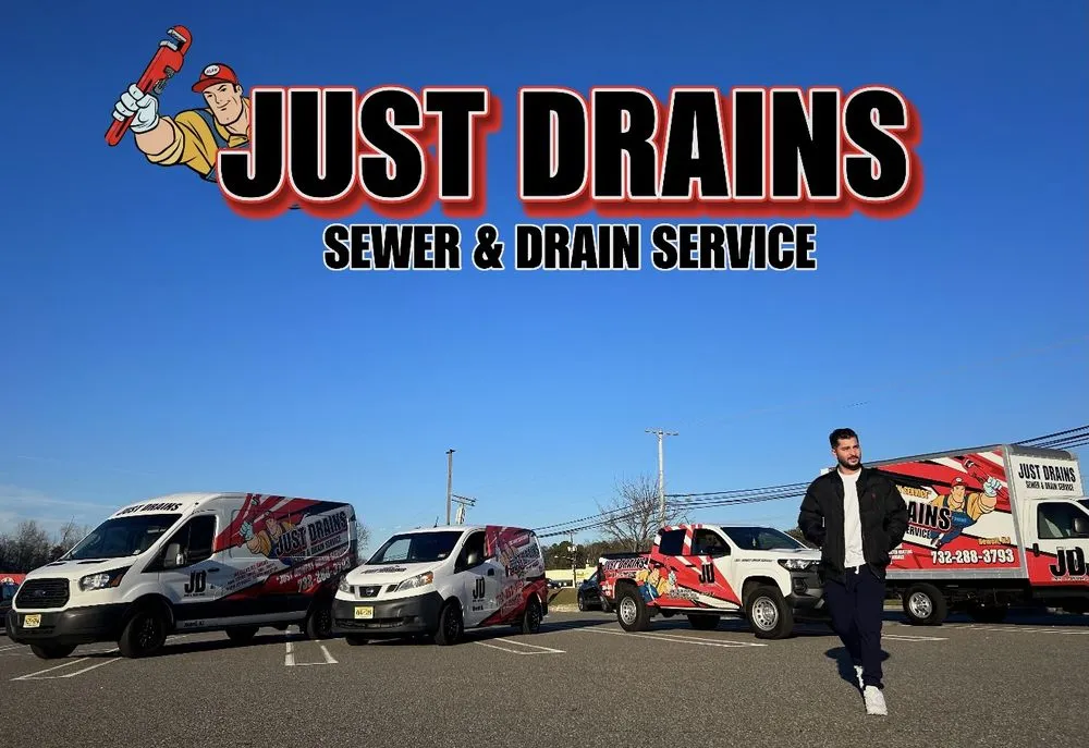 Slide of Just Drains Sewer & Drain Service