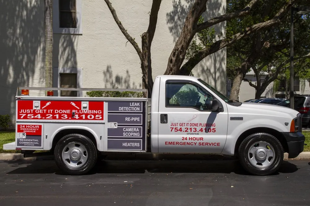 Slide of Just Get It Done Plumbing