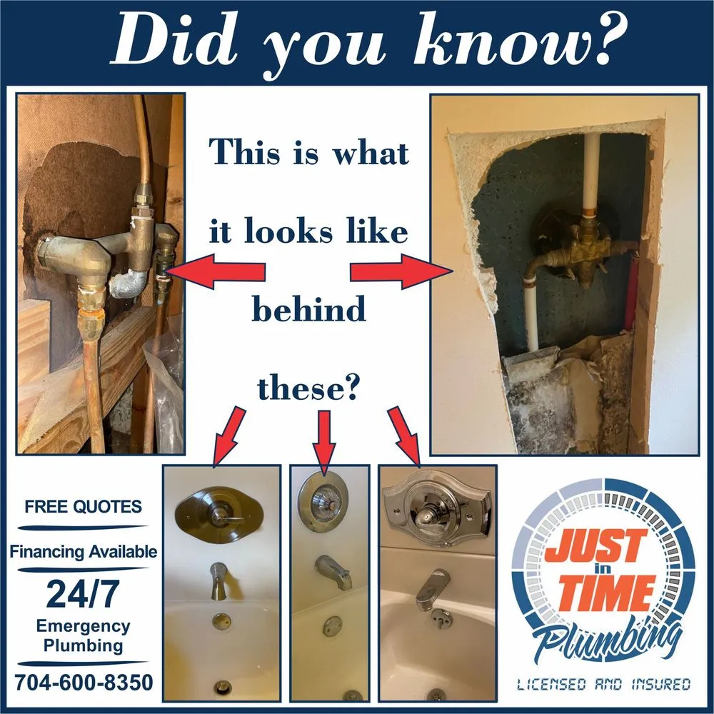 Slide of Just In Time Plumbing