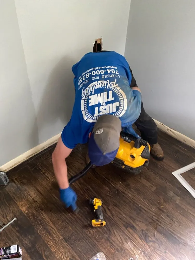 Slide of Just In Time Plumbing