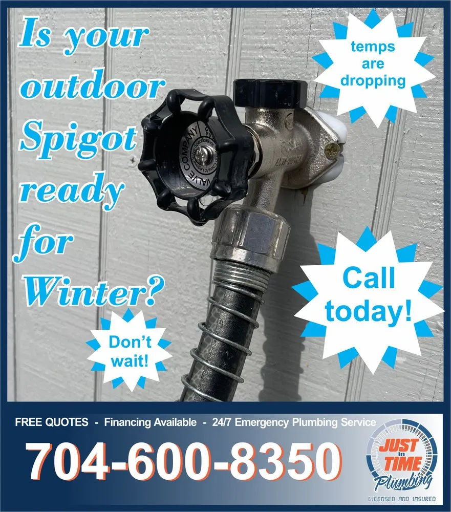 Slide of Just In Time Plumbing