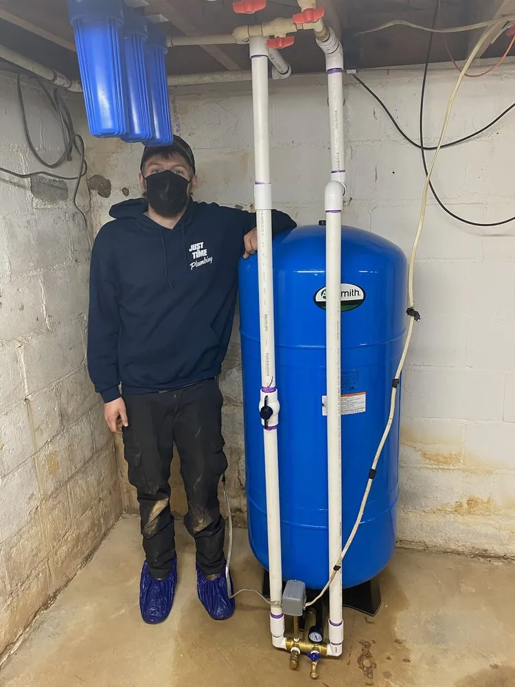 Slide of Just In Time Plumbing