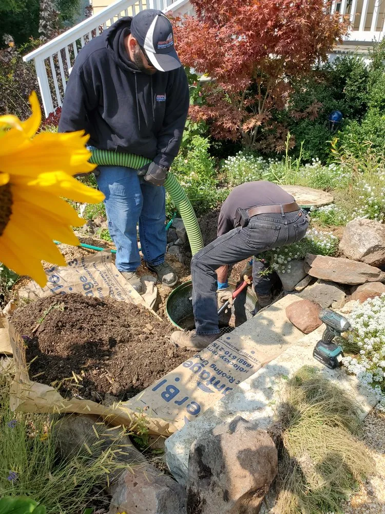 Slide of Just-in Time Septic Pumping Services