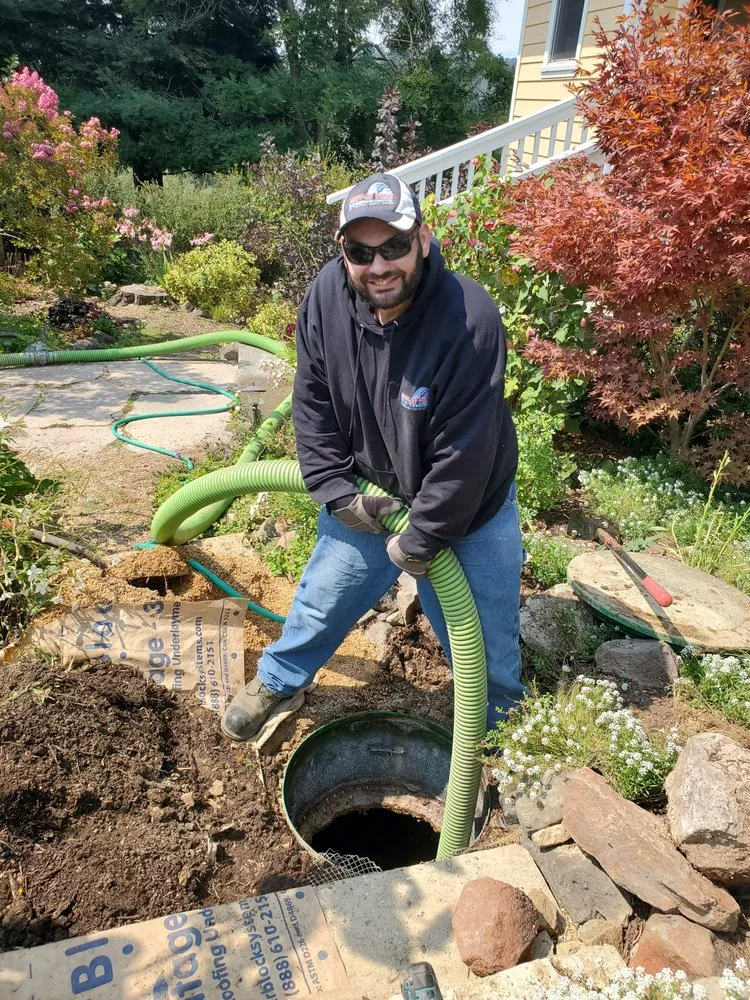Slide of Just-in Time Septic Pumping Services