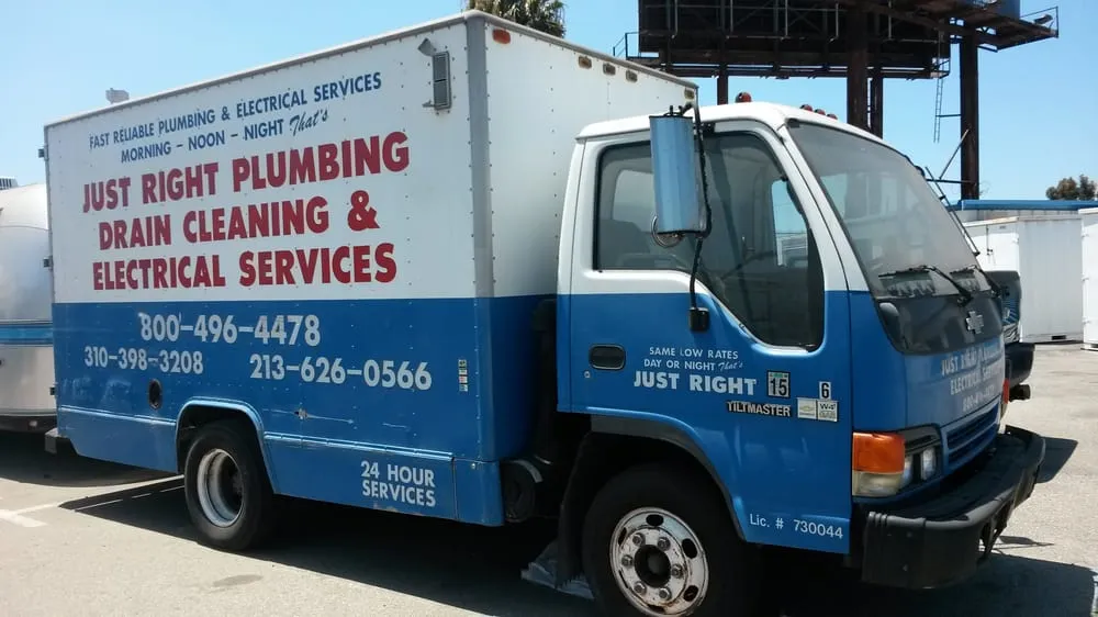 Slide of Just Right Plumbing
