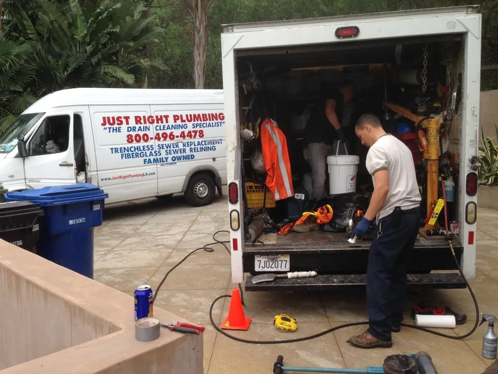 Slide of Just Right Plumbing