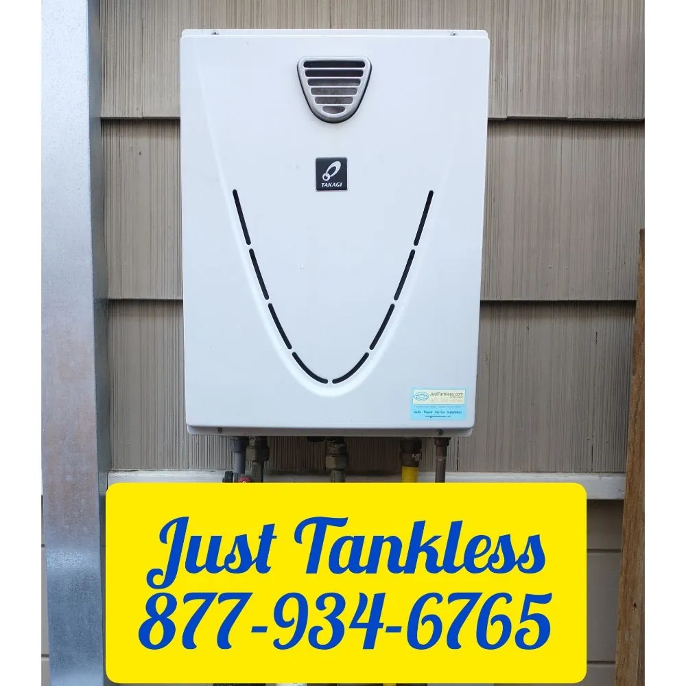 Slide of Just Tankless