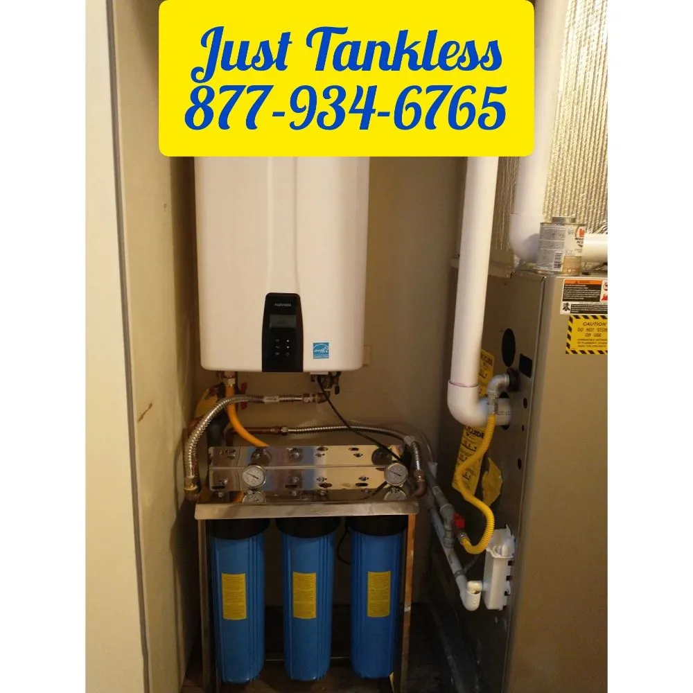 Slide of Just Tankless