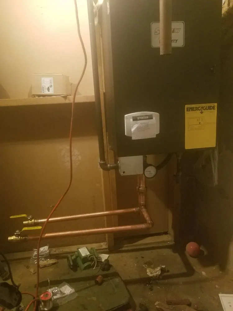 Slide of Just US Mechanics Plumbing Heating Air
