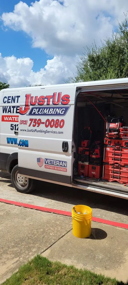 Slide of JustUs Plumbing