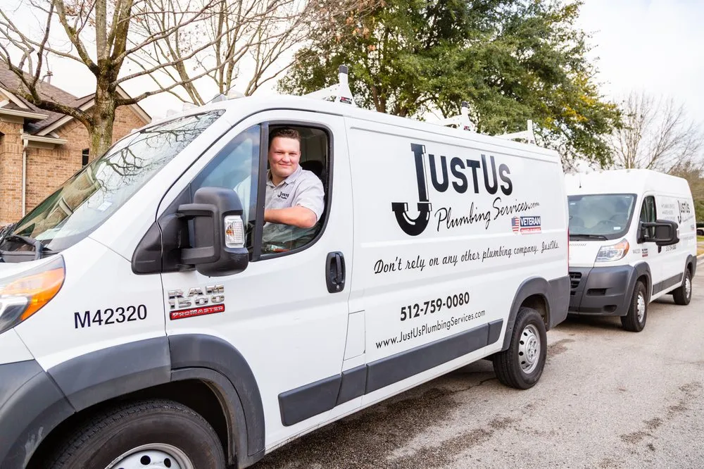 Slide of JustUs Plumbing