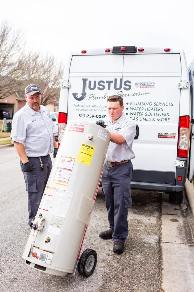 Slide of JustUs Plumbing