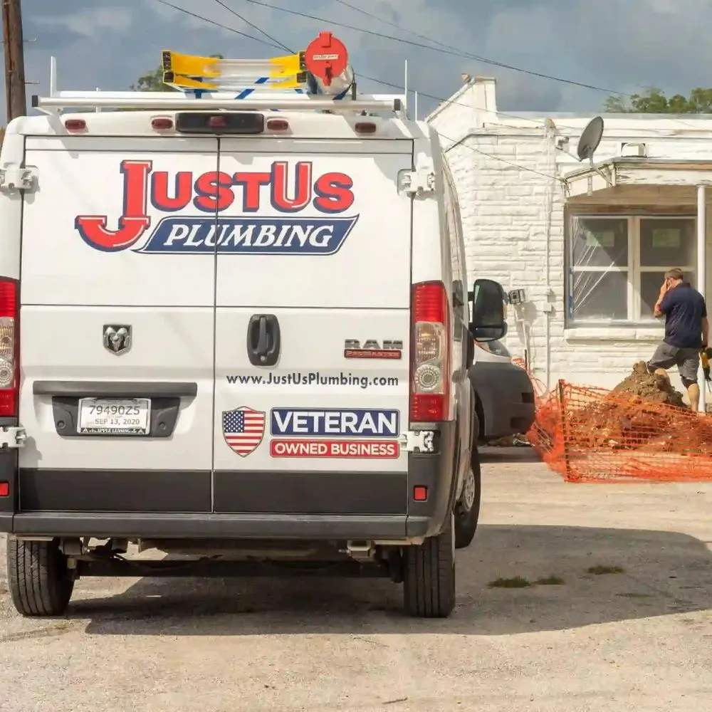Slide of JustUs Plumbing