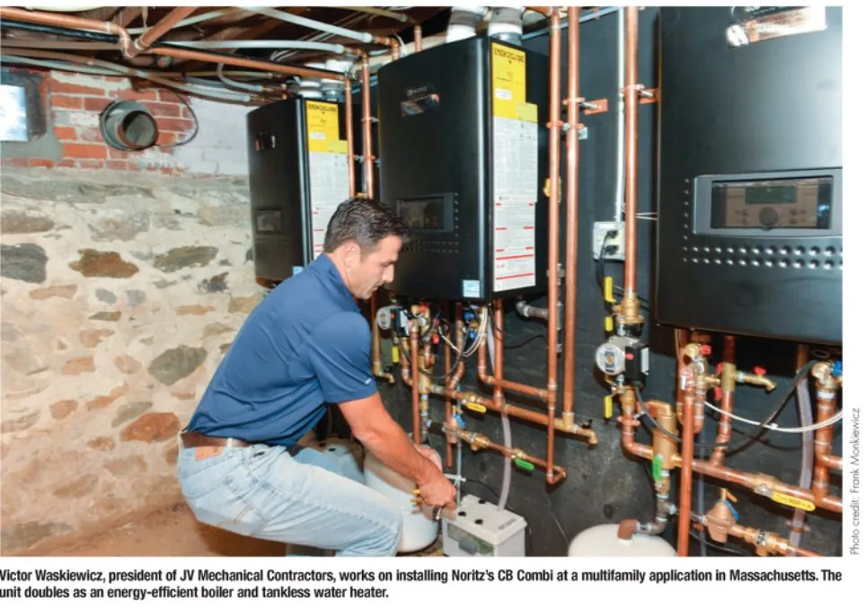 Slide of JV Mechanical Contractors