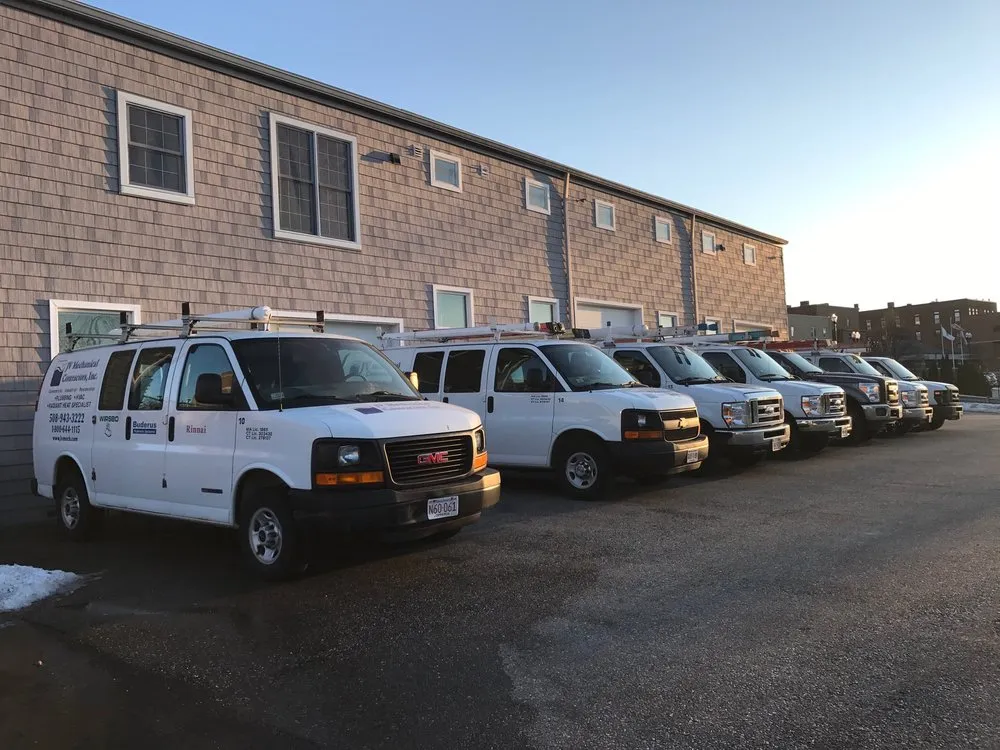 Slide of JV Mechanical Contractors