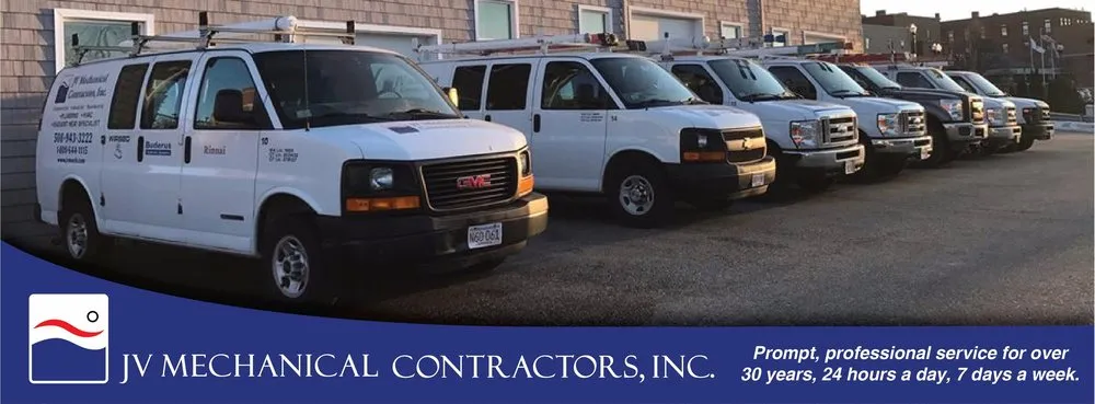 Slide of JV Mechanical Contractors