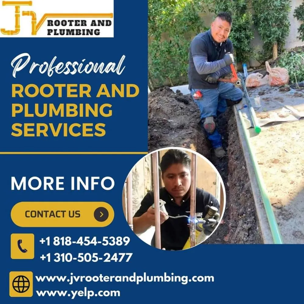 Professional drain cleaning service in Van Nuys, CA - JV Rooter and Plumbing Services