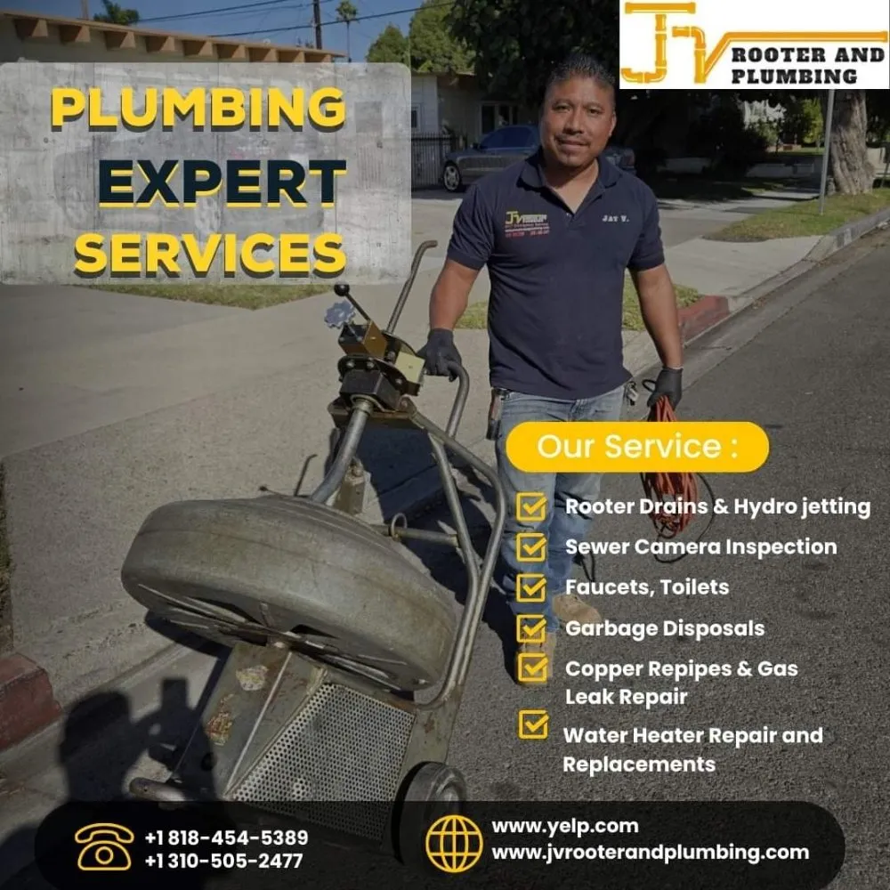 Slide of JV Rooter and Plumbing Services