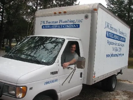 Slide of J.W. Freeman Plumbing
