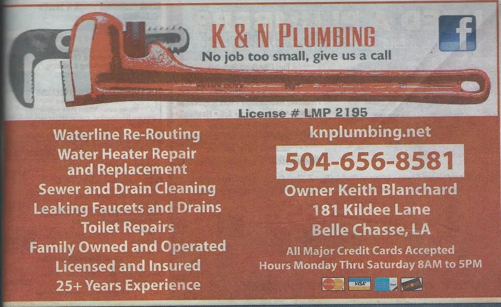 Slide of K & N Plumbing