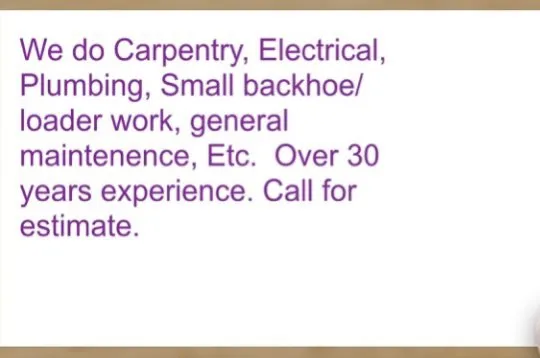 Slide of K & S Handyman services