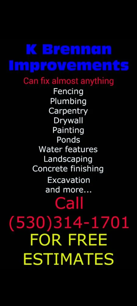 Slide of K Brennan Improvements