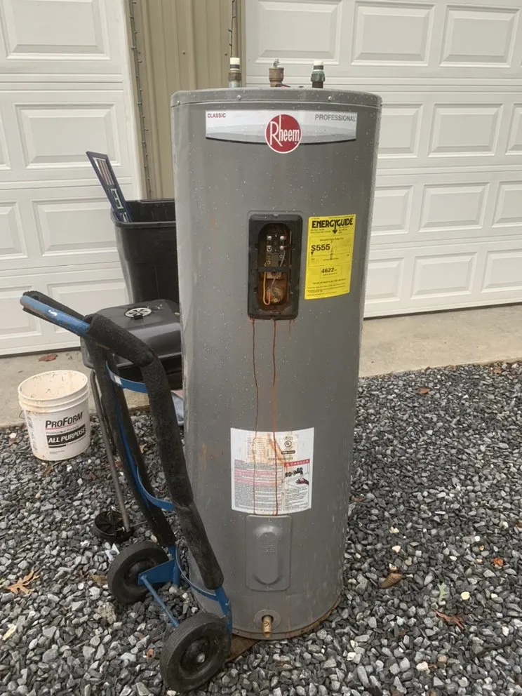 Slide of K L Dudley plumbing