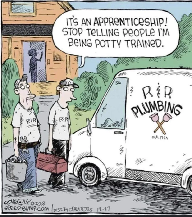 Slide of K L Dudley plumbing