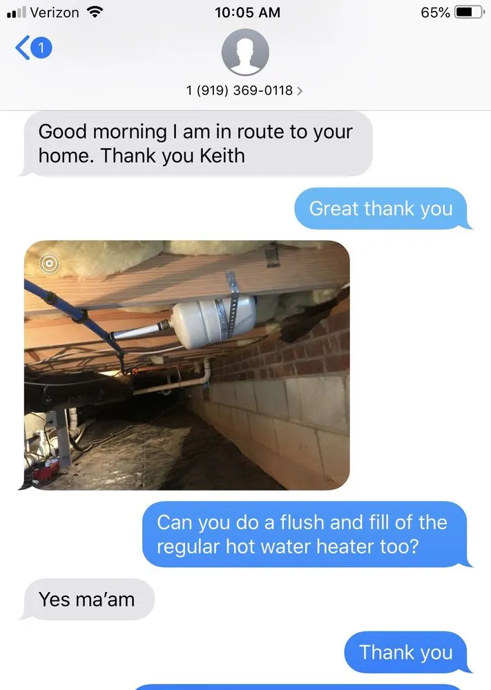 Slide of K W Boykin Plumbing