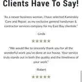 Slide of Kaminskiy Care And Repair Handyman Services