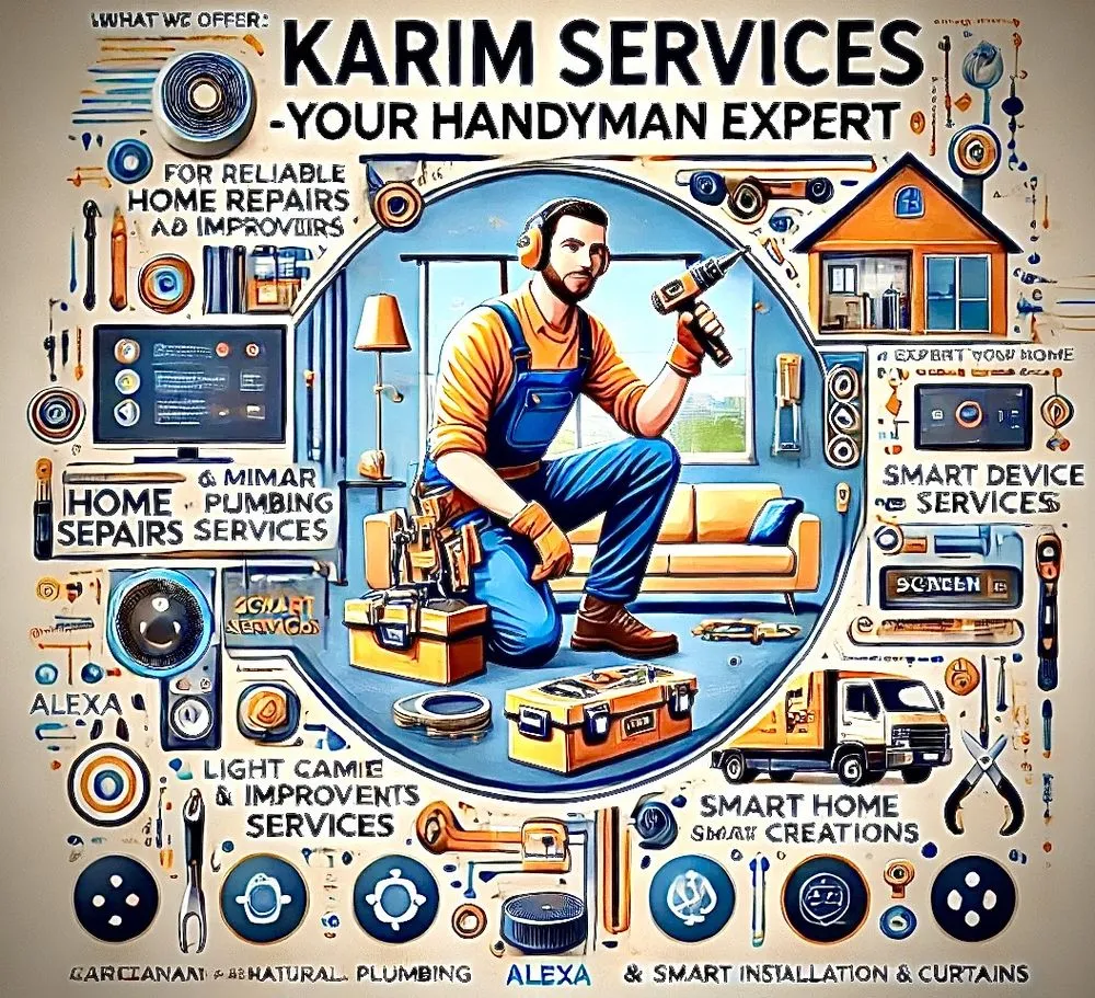 Slide of Karim Services