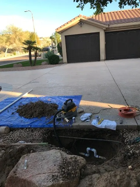 Slide of Katie's Plumbing