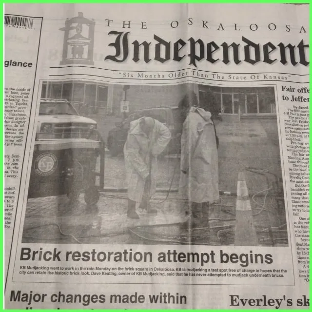 Slide of KB Mudjacking