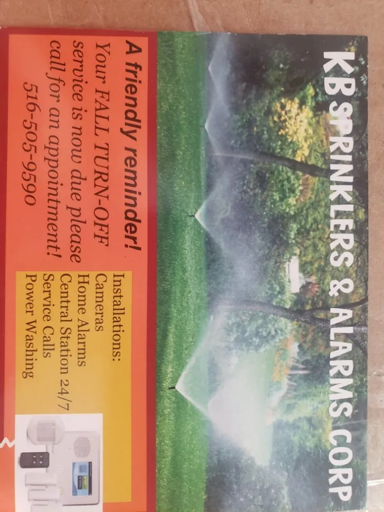 Slide of Kb Sprinkler And Alarm Corp