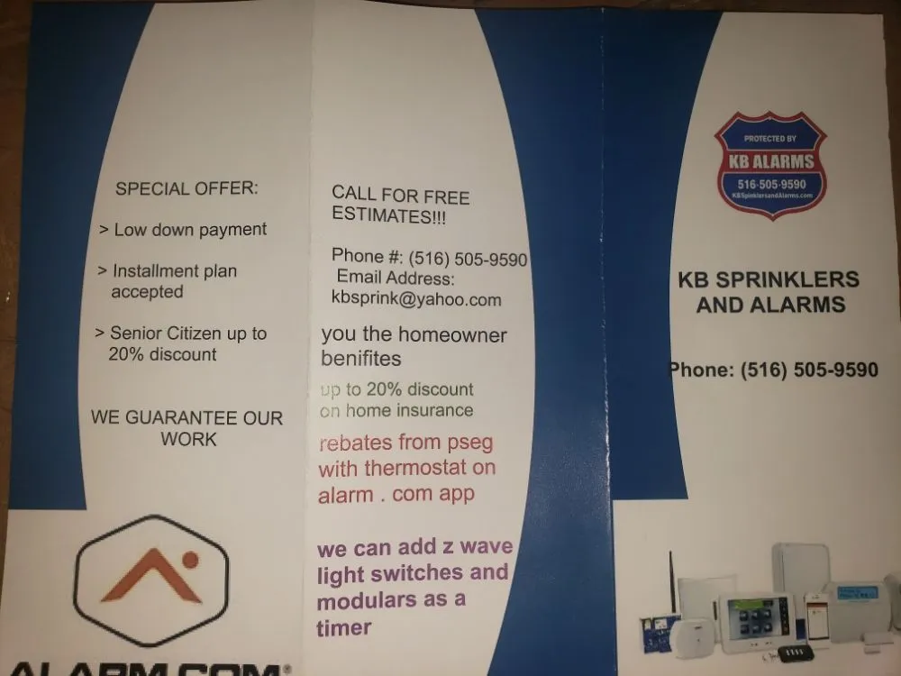 Slide of Kb Sprinkler And Alarm Corp