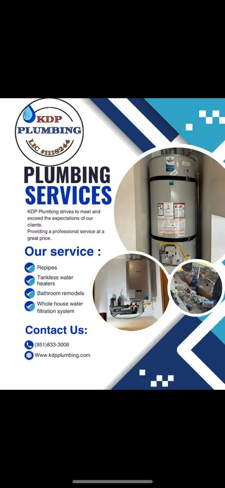 Slide of KDP Plumbing