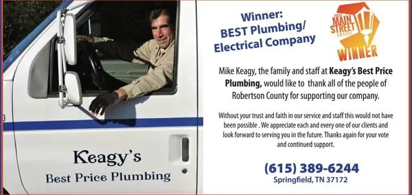 Keagy's Best Price Plumbing