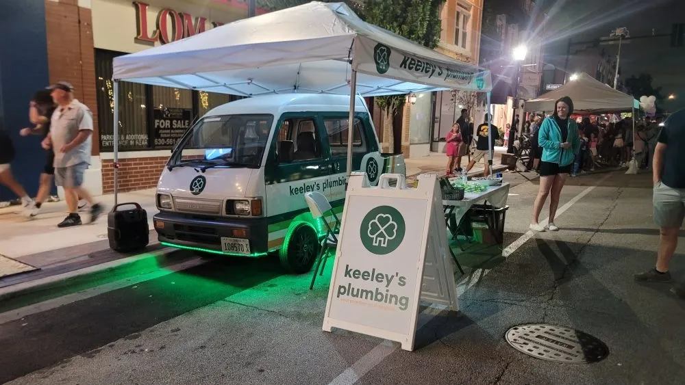 Slide of Keeley's Plumbing