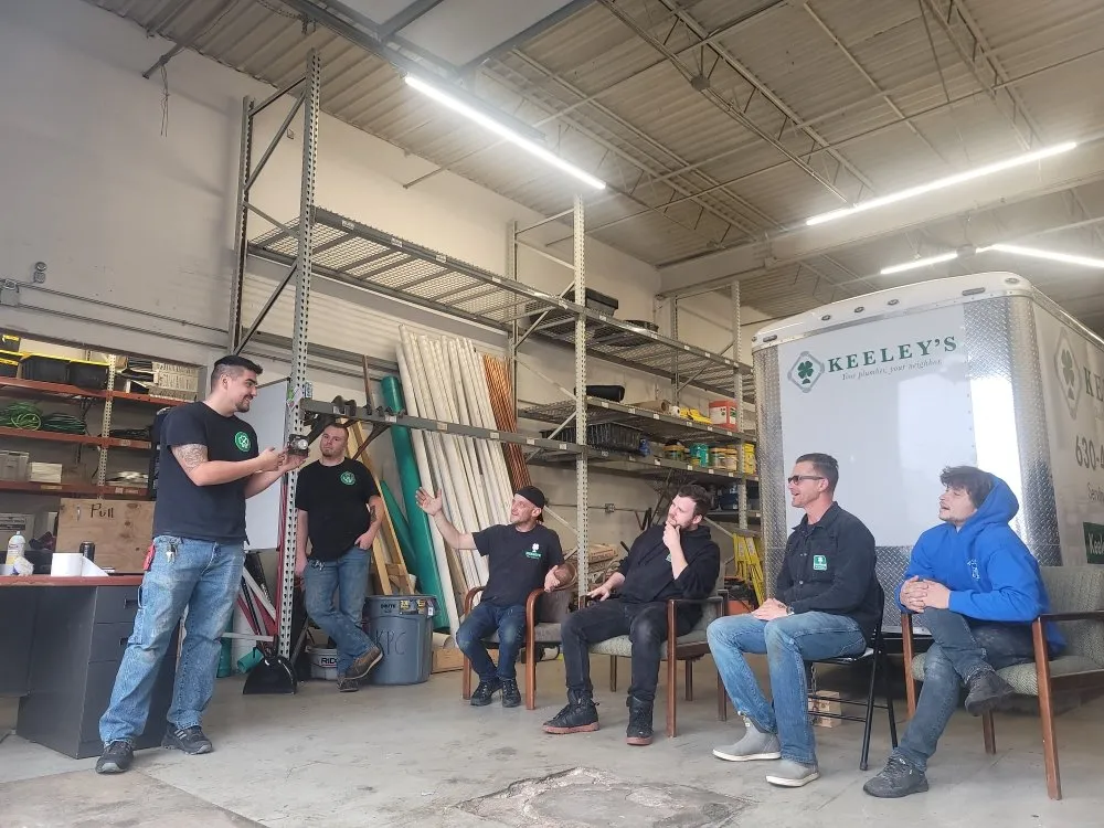 Slide of Keeley's Plumbing